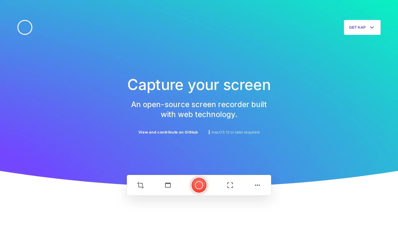 Kap screenshot
