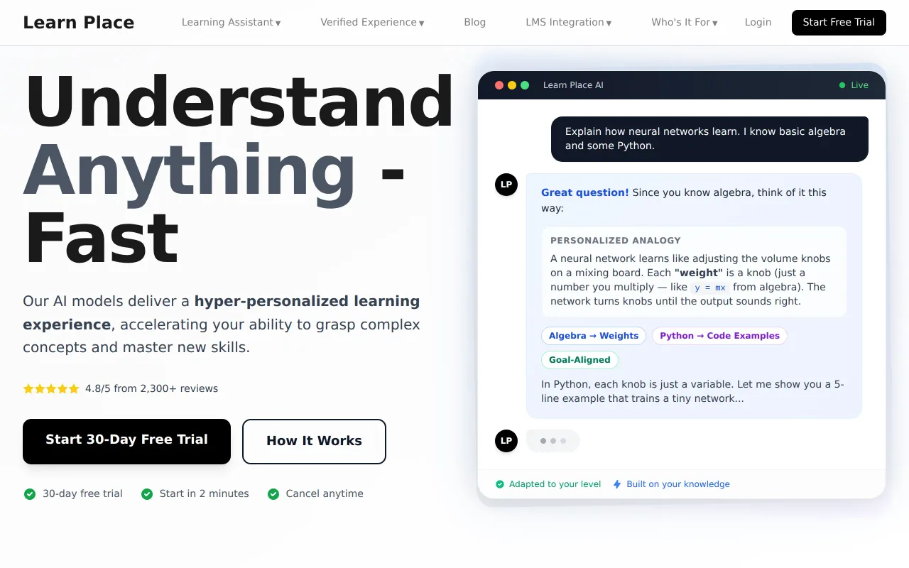 Learn Place screenshot