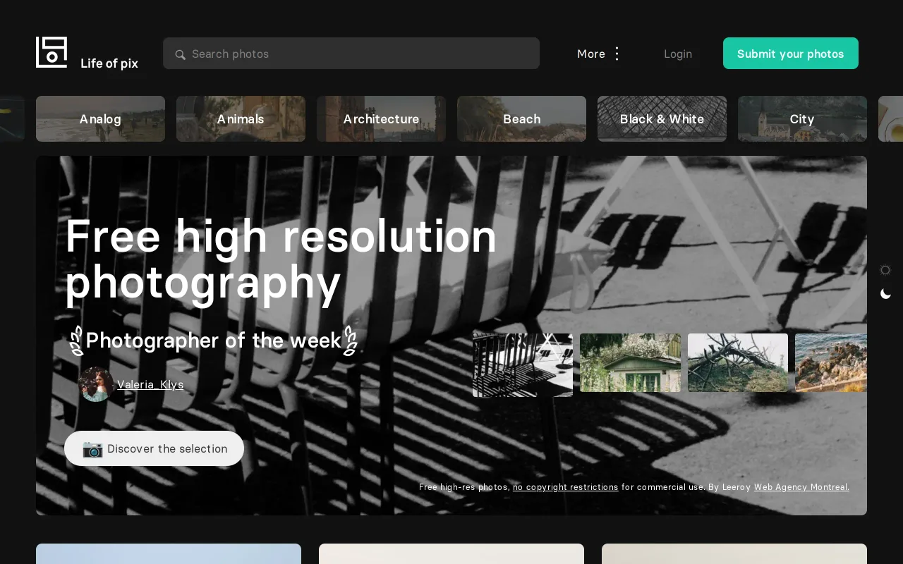 Life of Pix screenshot