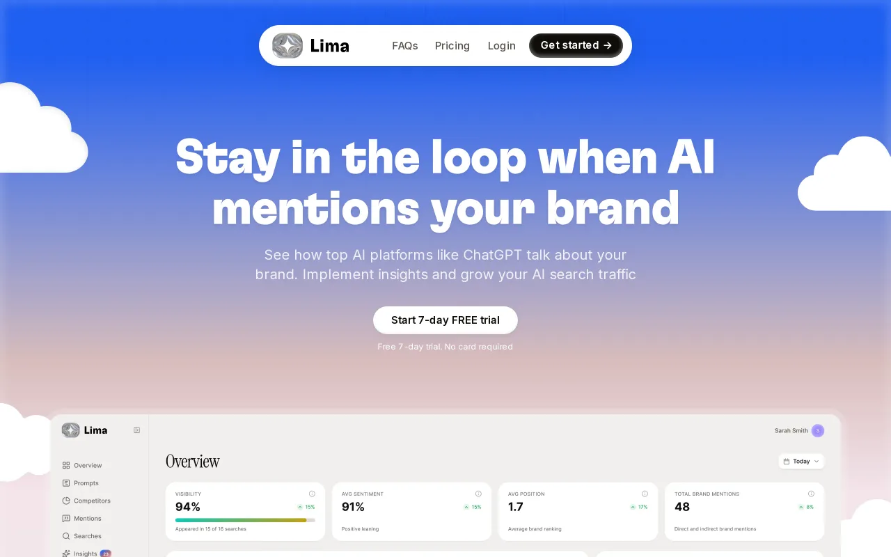 Lima screenshot