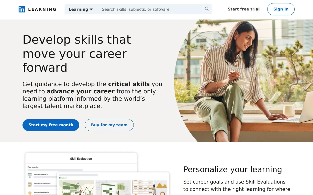 LinkedIn Learning screenshot