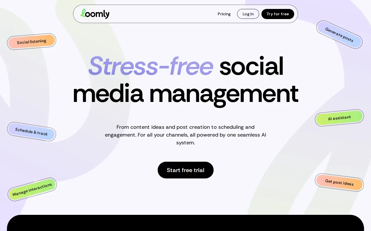 Loomly screenshot
