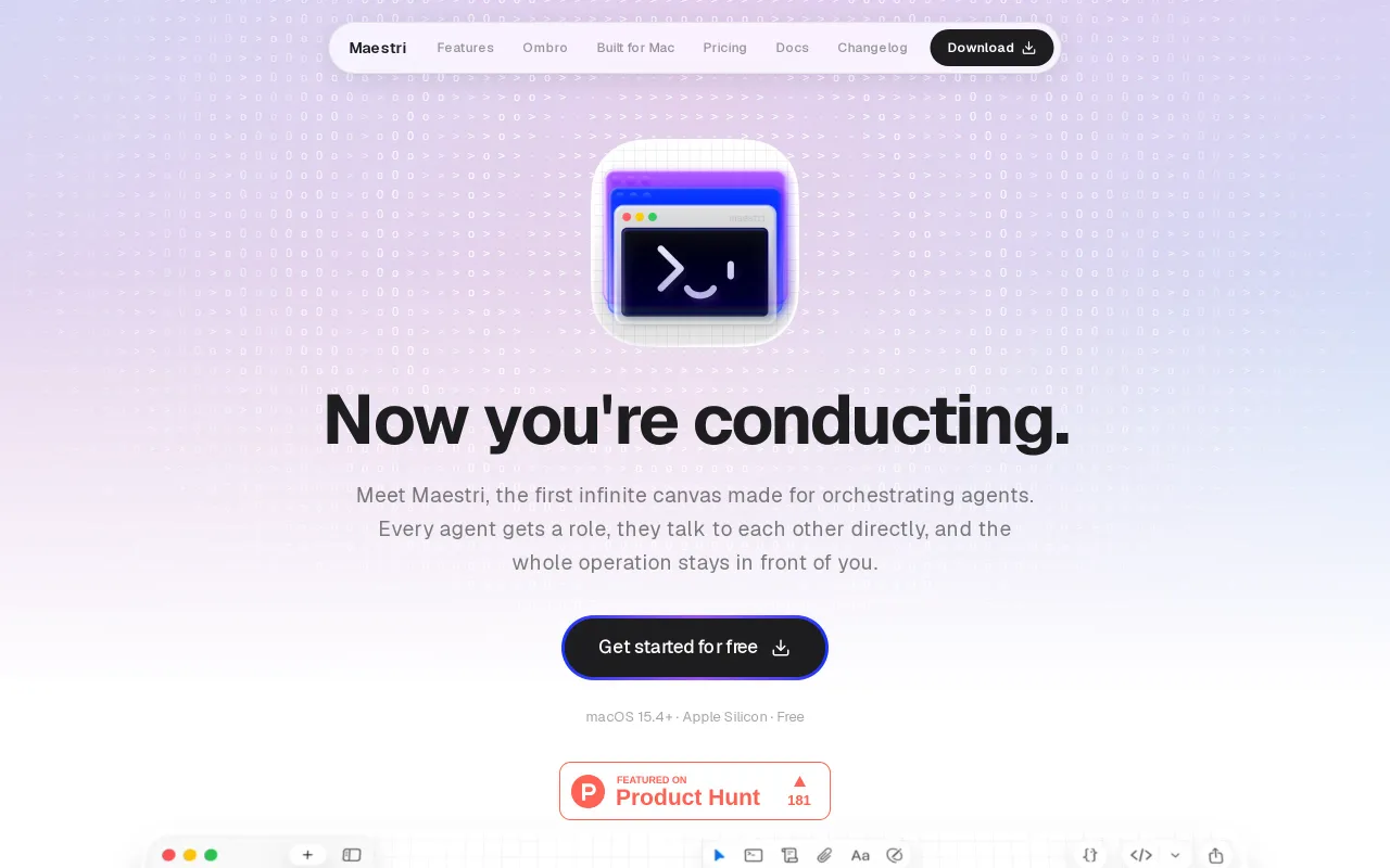 Maestri screenshot