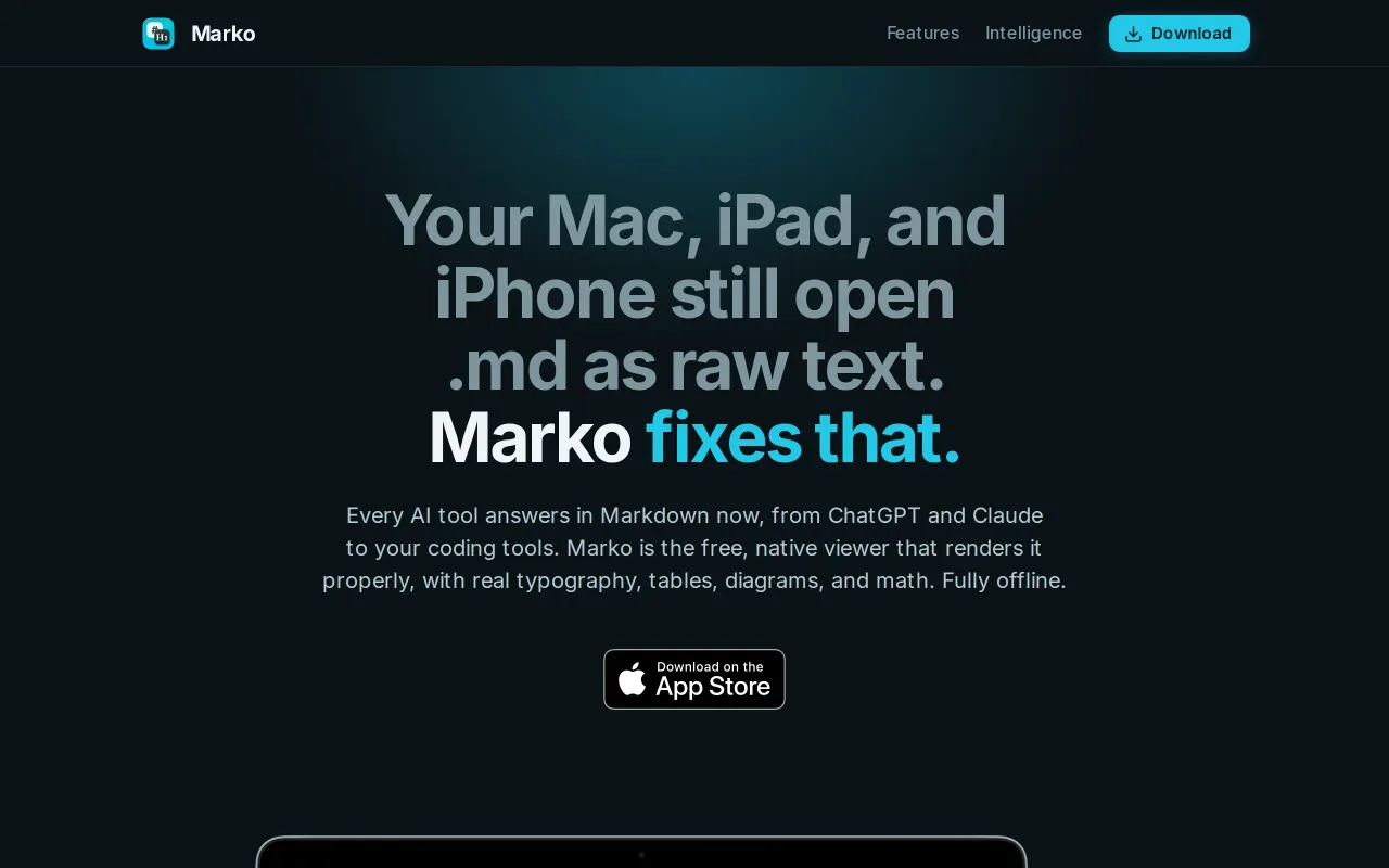 Marko screenshot