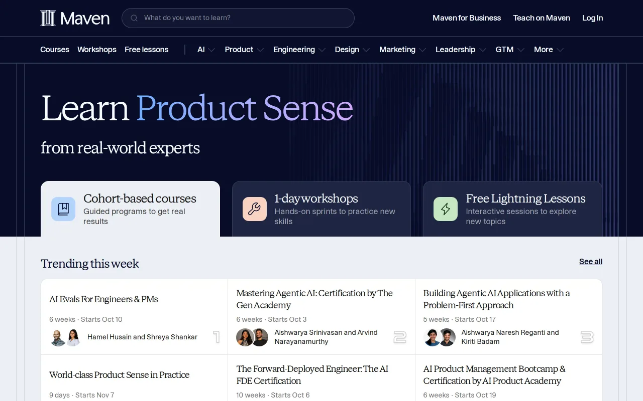 Maven screenshot