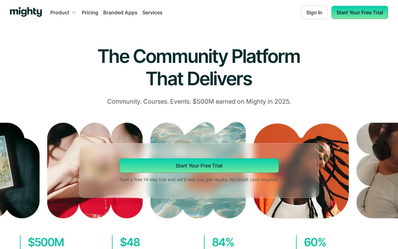 Mighty Networks screenshot