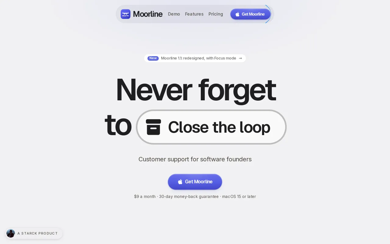 Moorline screenshot