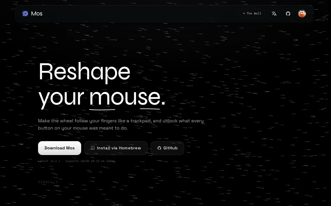 Mos screenshot
