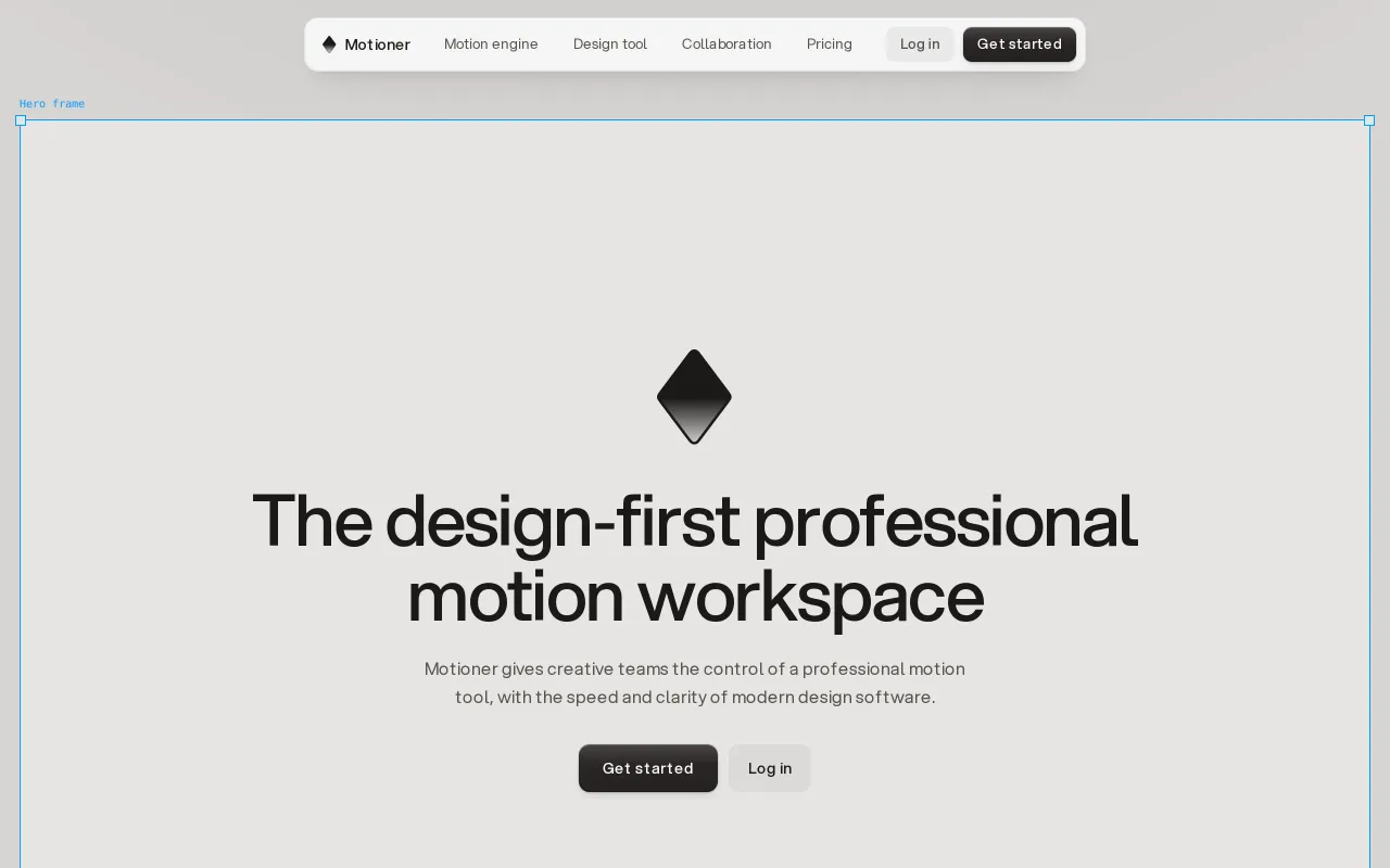 Motioner screenshot