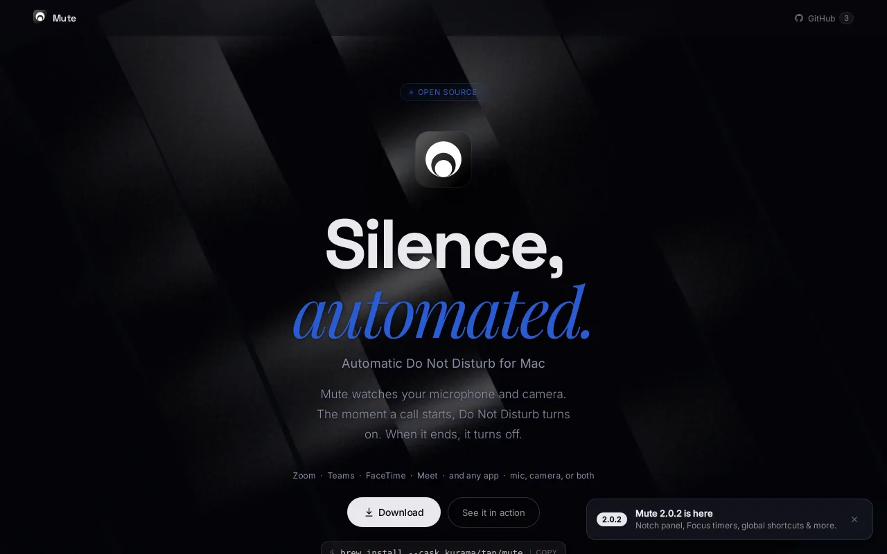 Mute screenshot