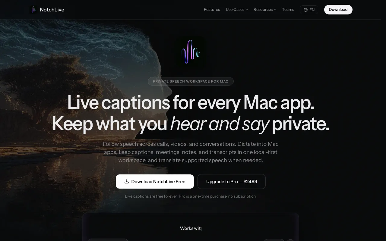 NotchLive screenshot