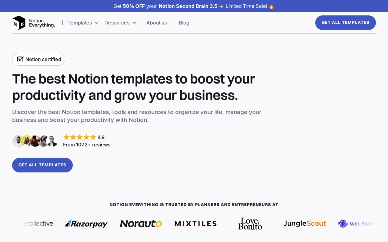 Notion Everything screenshot