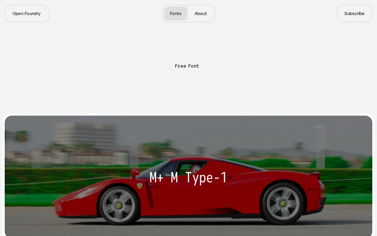 Open Foundry screenshot