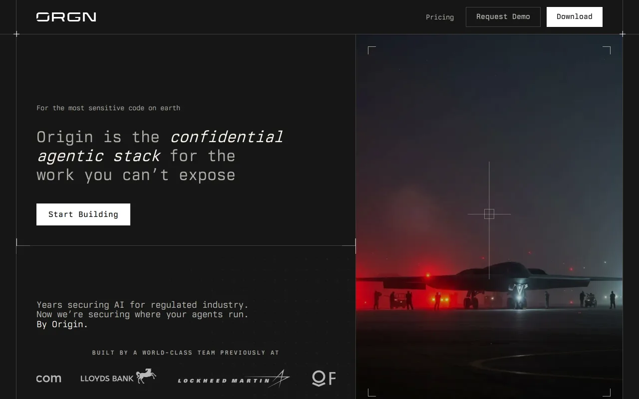 ORGN CDE screenshot