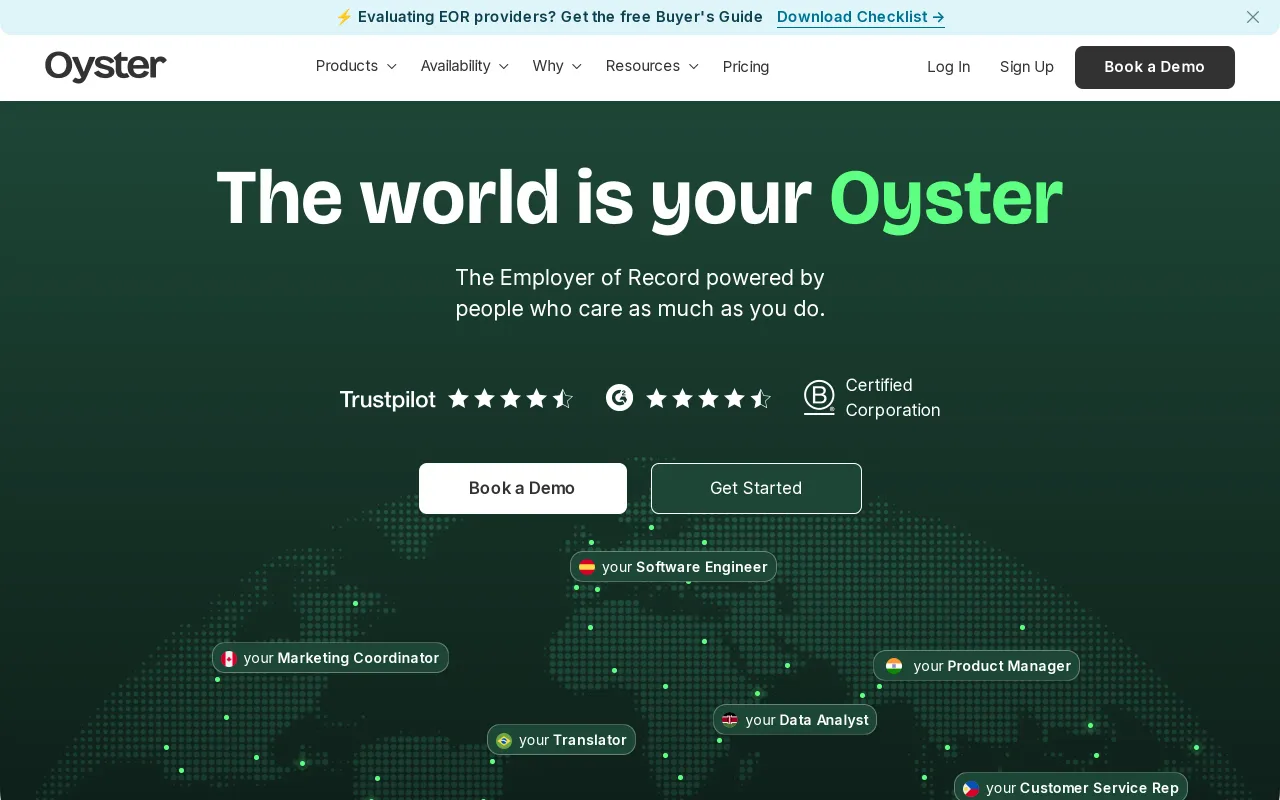 Oyster screenshot