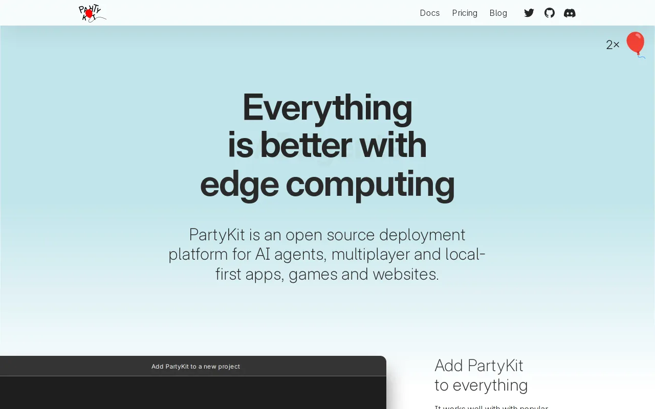 PartyKit screenshot
