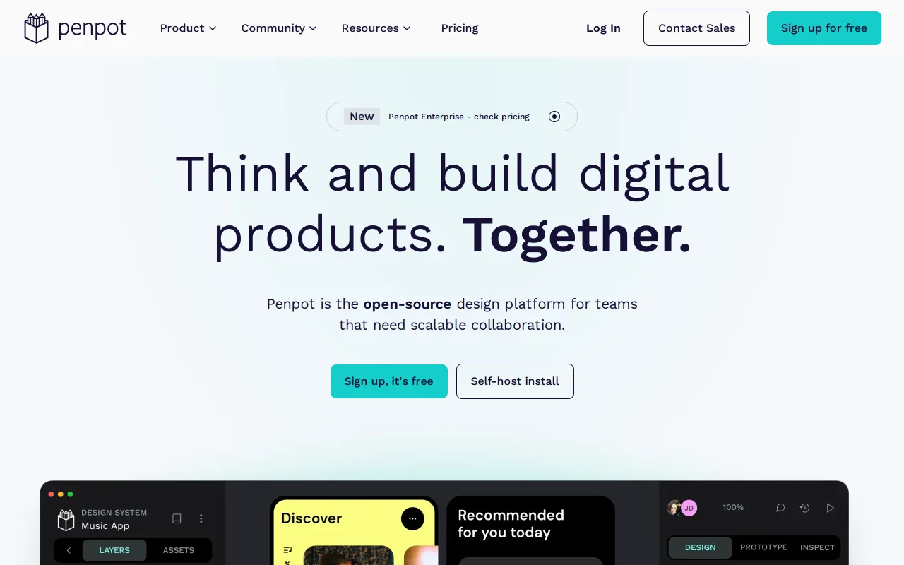 Penpot screenshot