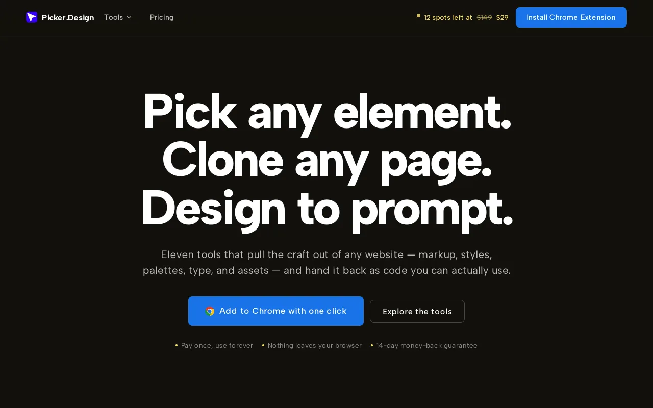 Picker.Design screenshot