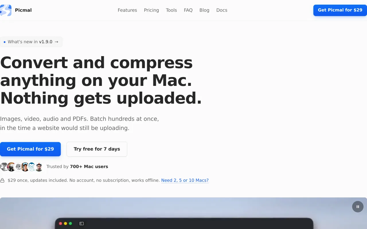 Picmal screenshot