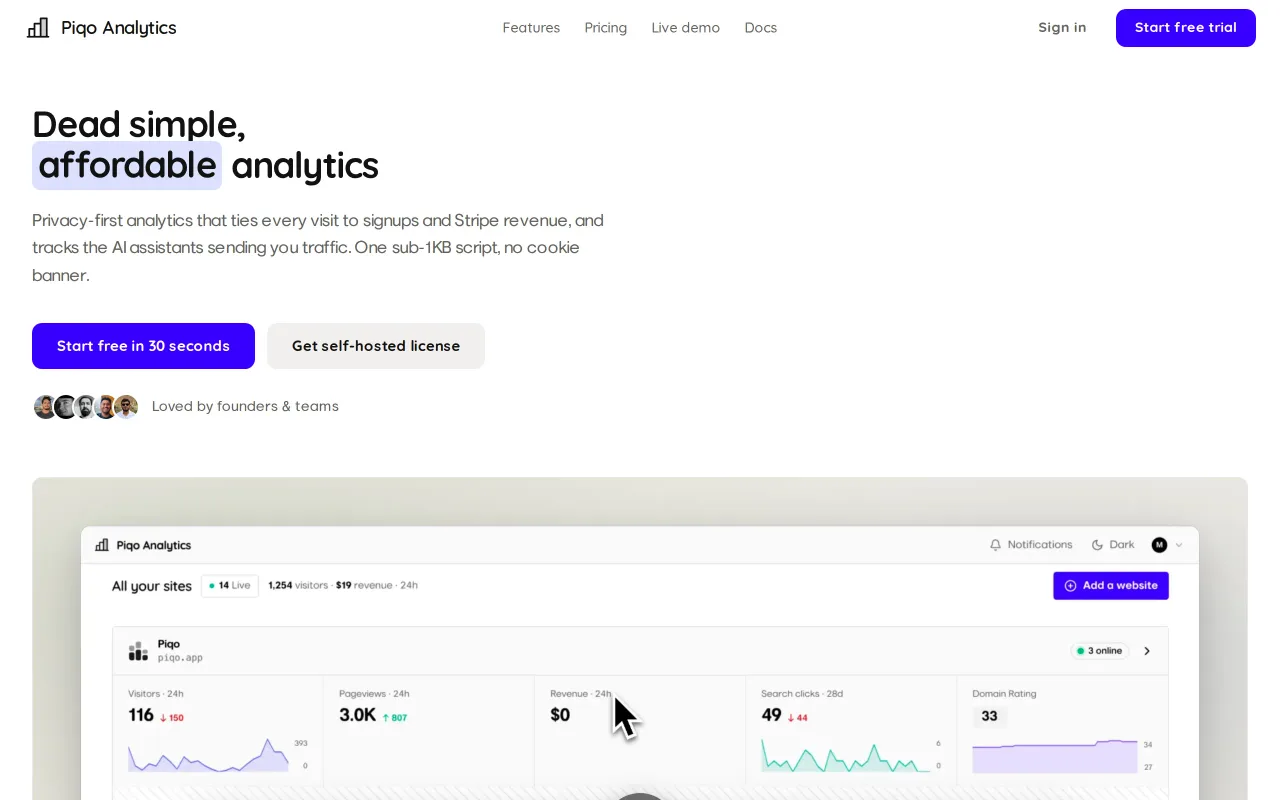 Piqo screenshot