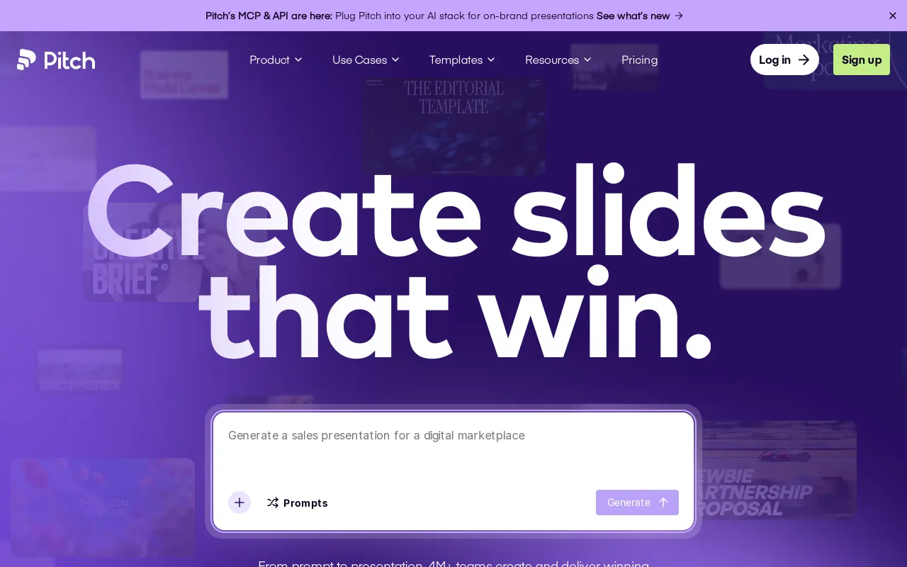 Pitch screenshot