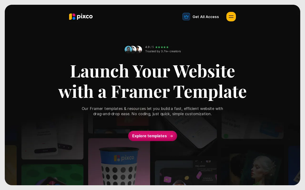 Pixco screenshot