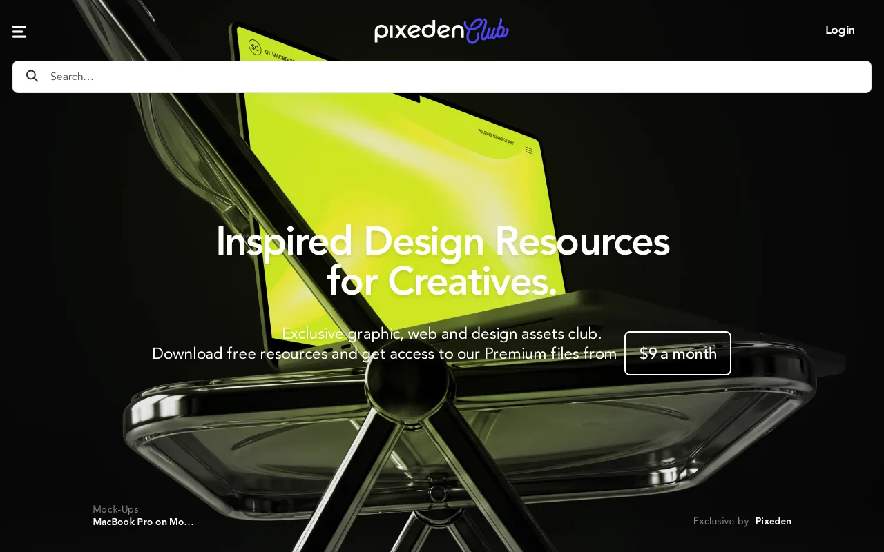 Pixeden screenshot