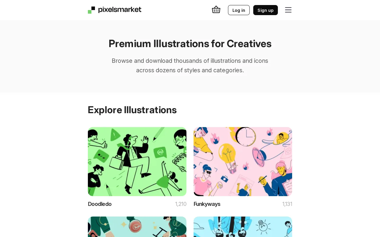 Pixels Market screenshot