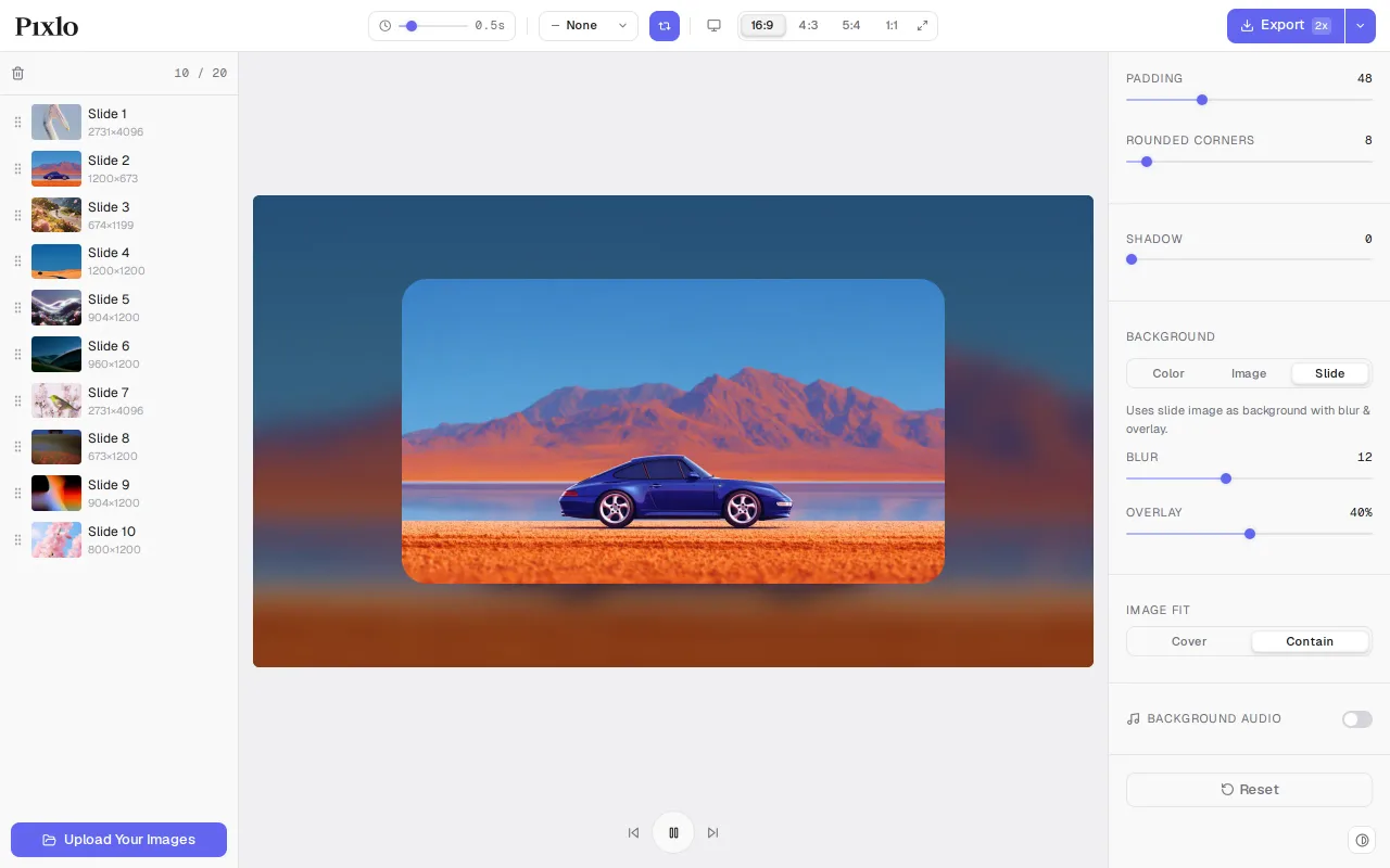 Pixlo screenshot