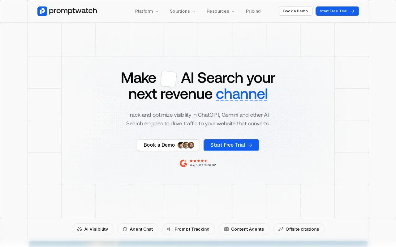 Promptwatch screenshot