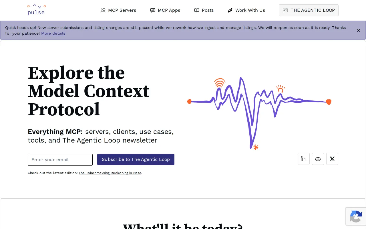 PulseMCP screenshot