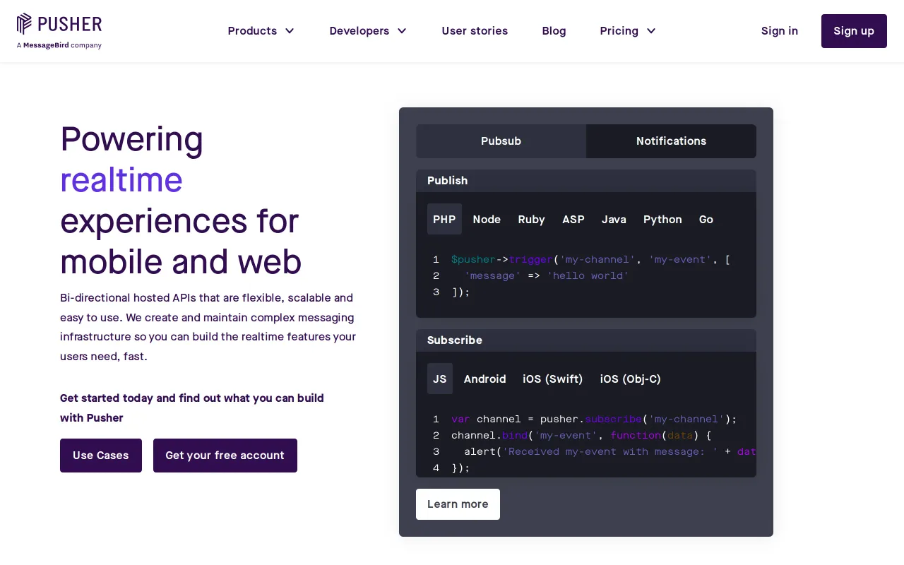 Pusher screenshot