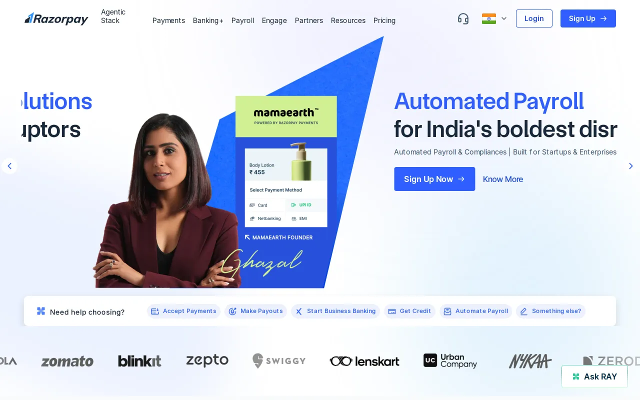 Razorpay screenshot