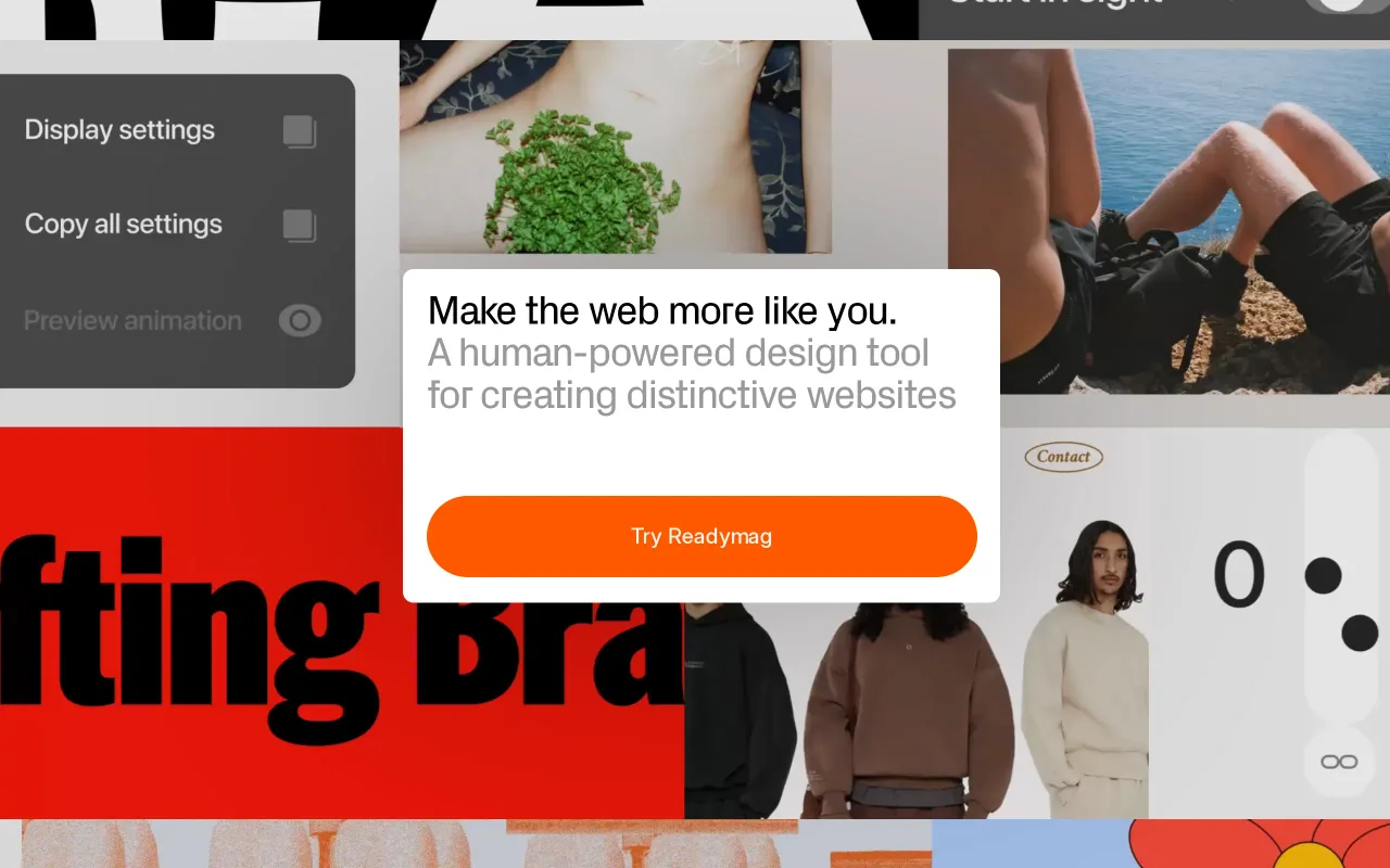 Readymag screenshot