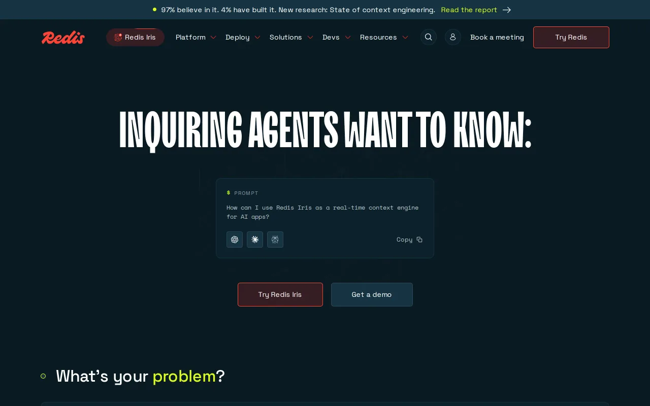 Redis screenshot