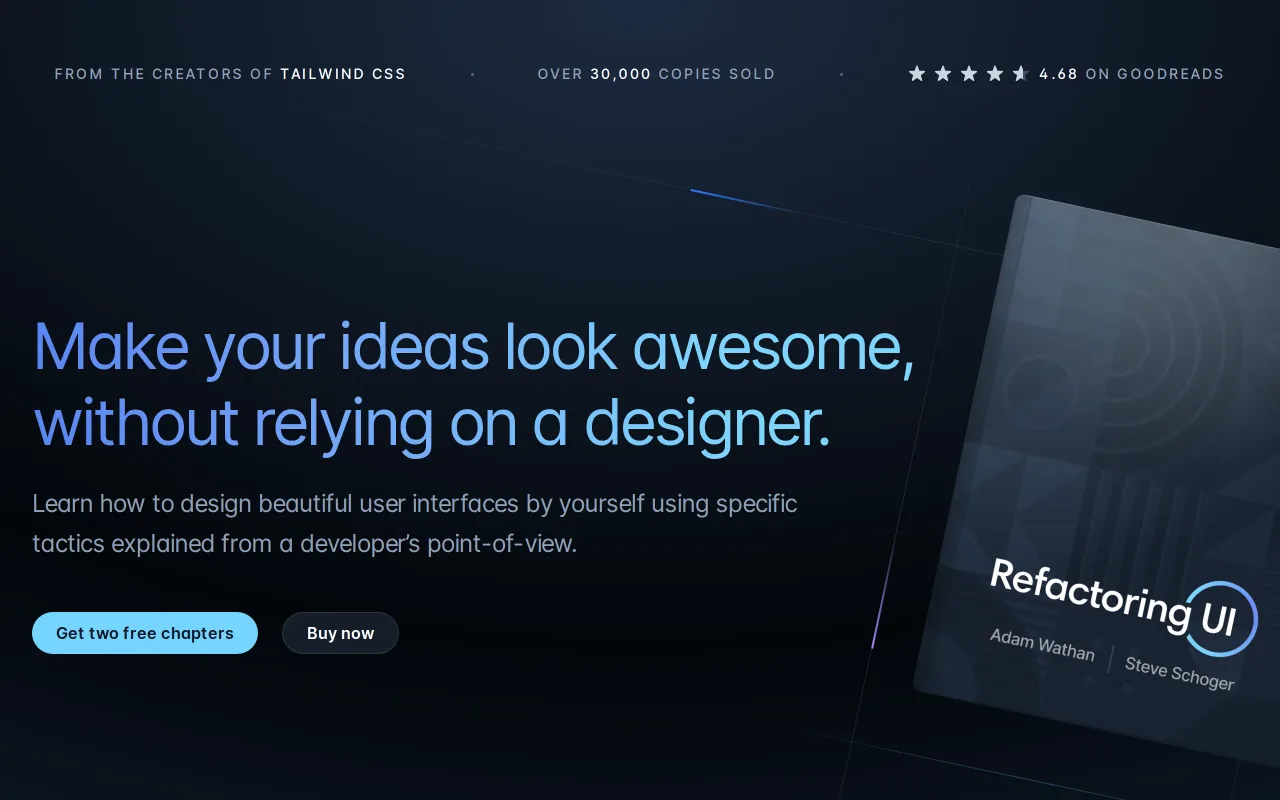 Refactoring UI screenshot