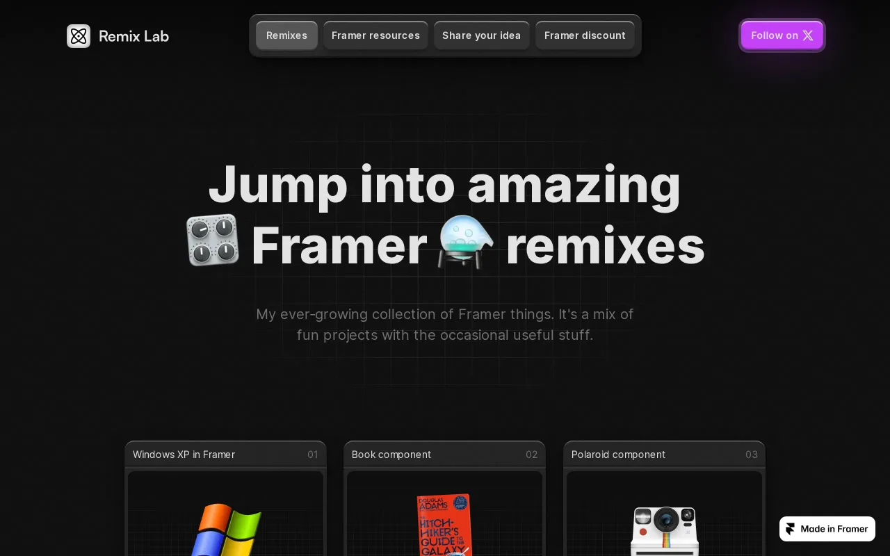 Remix Lab screenshot
