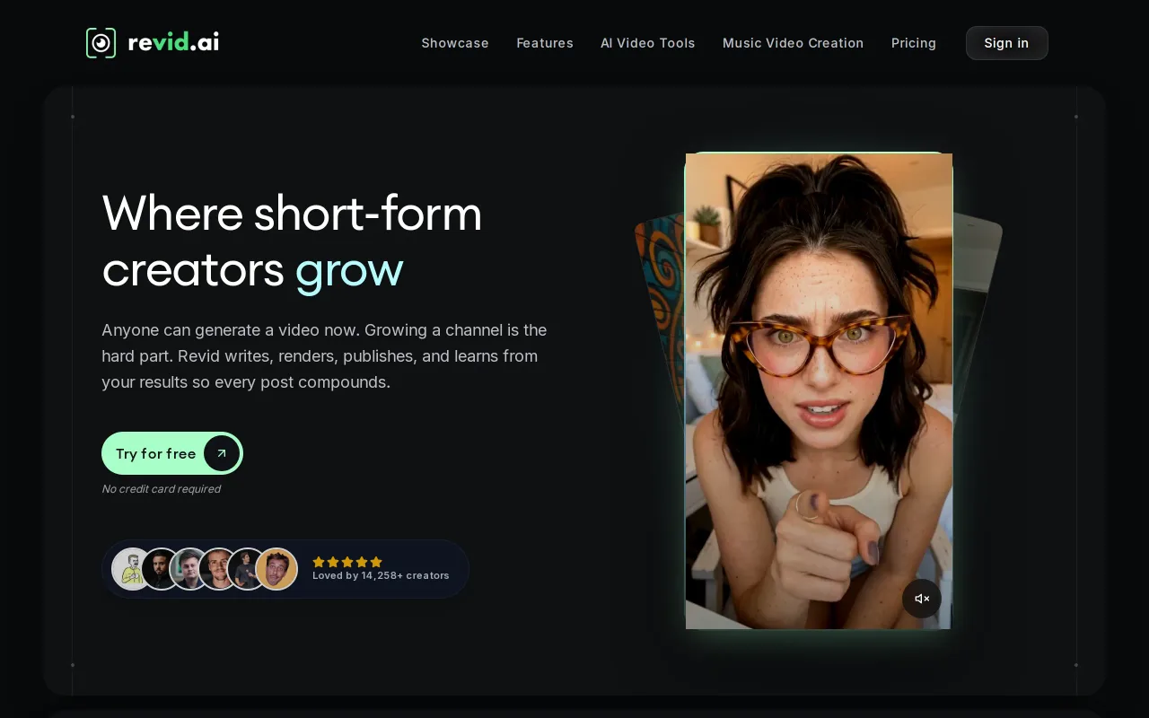 Revid.ai screenshot