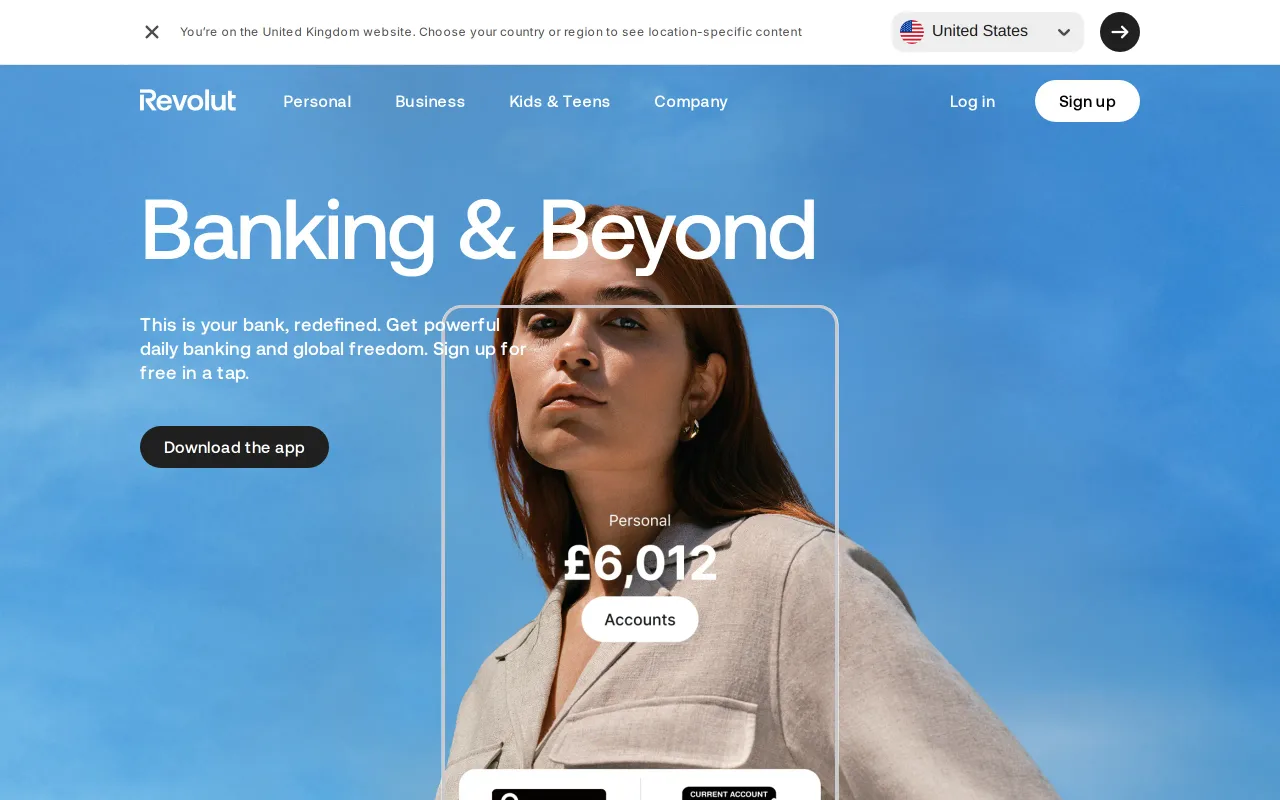 Revolut screenshot