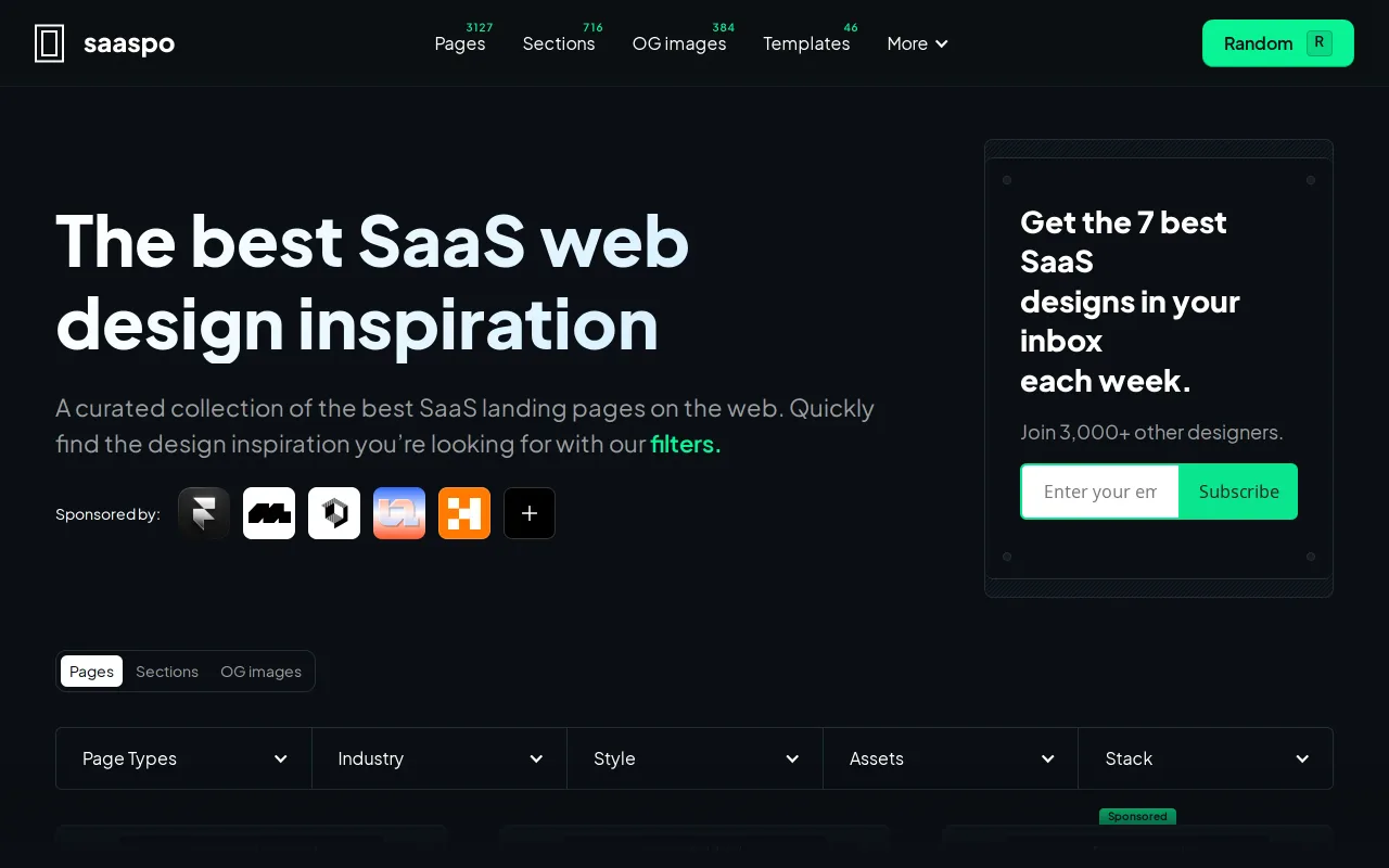 Saaspo screenshot