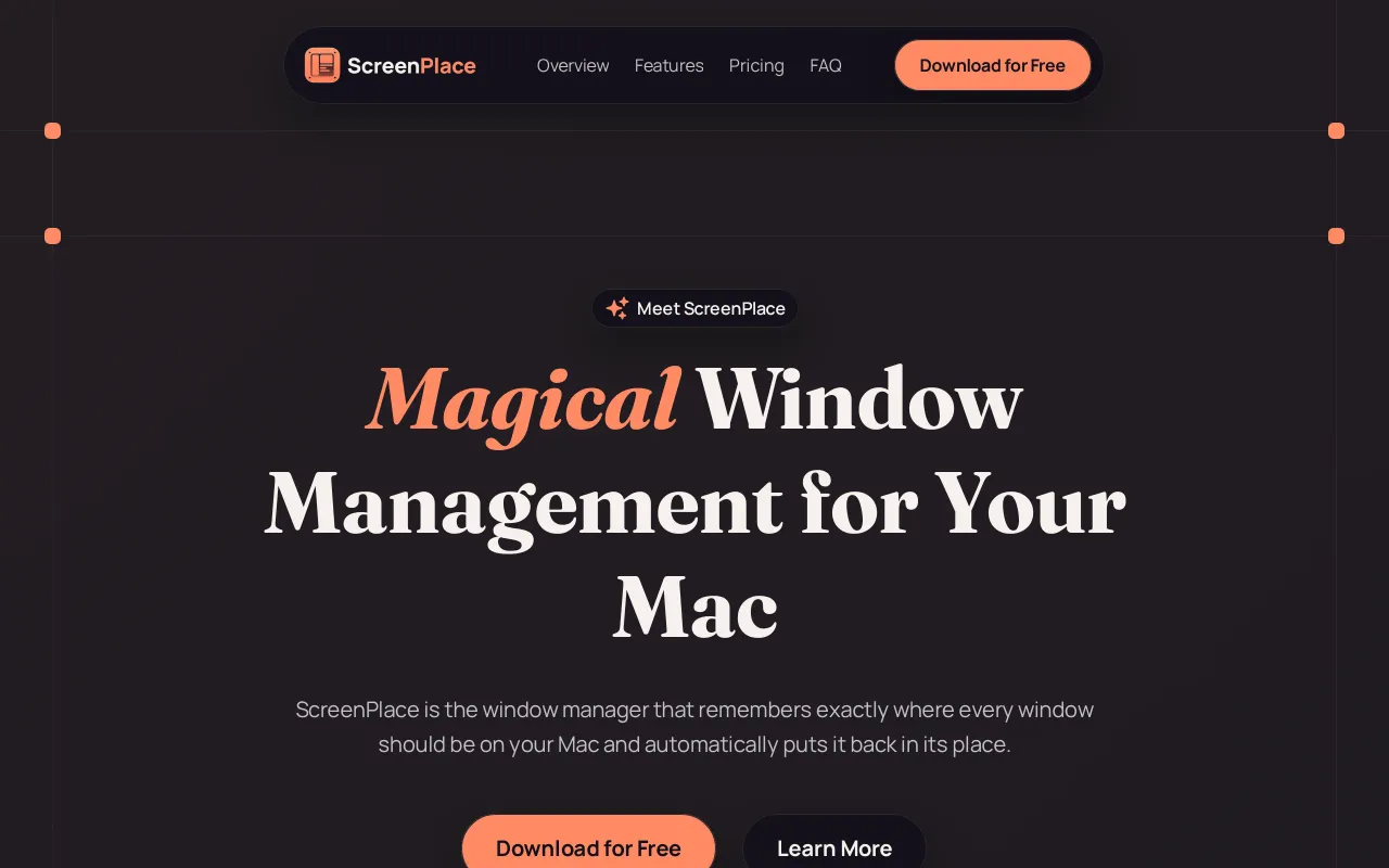ScreenPlace screenshot