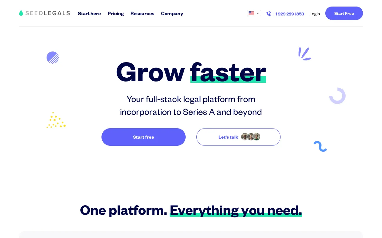 SeedLegals screenshot