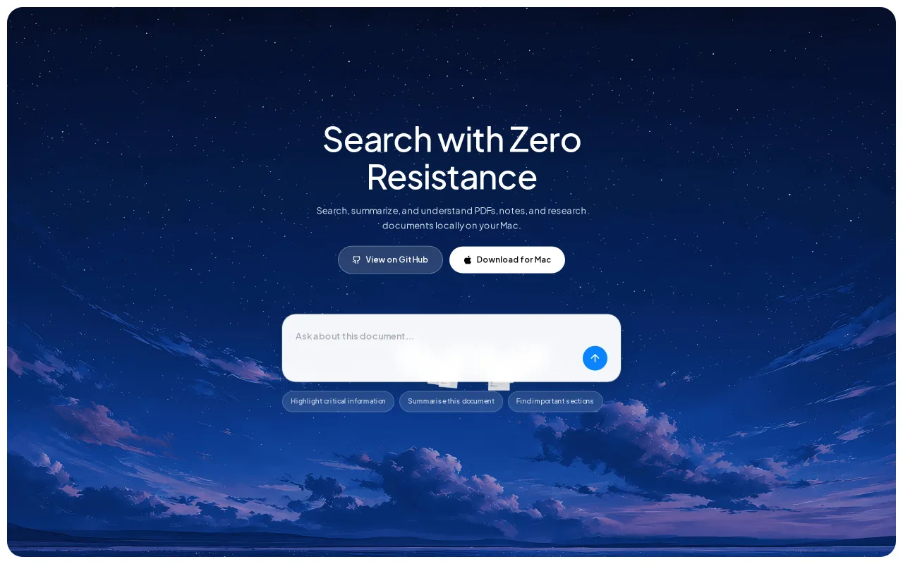Sero screenshot