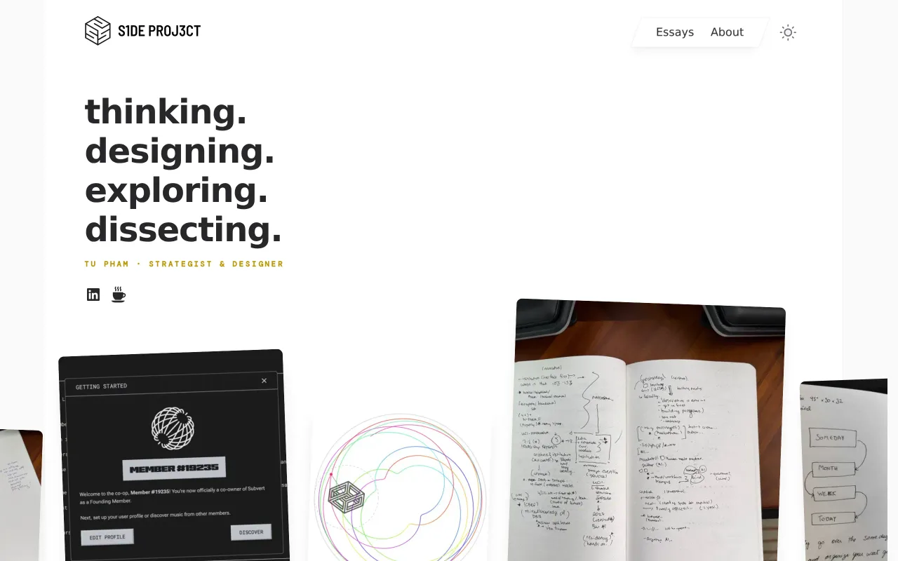 Side Project screenshot