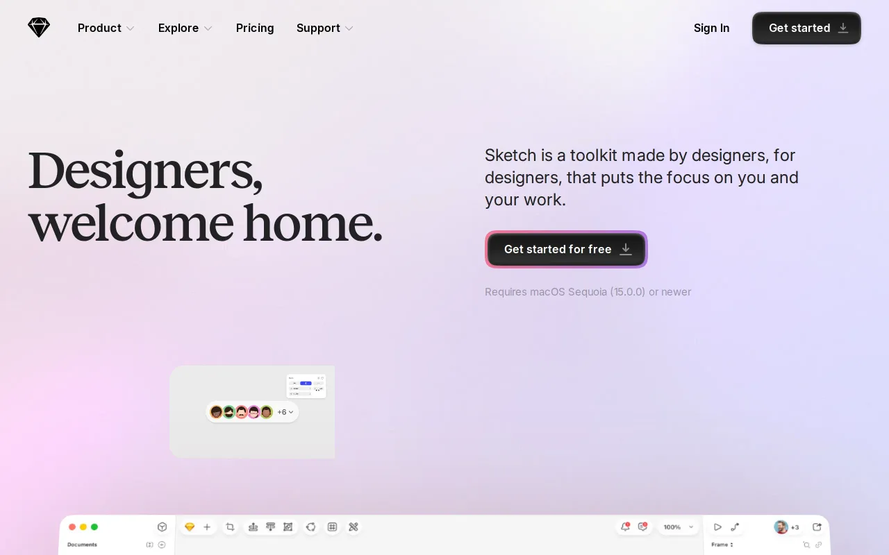 Sketch screenshot