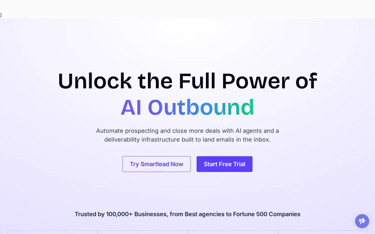 Smartlead screenshot