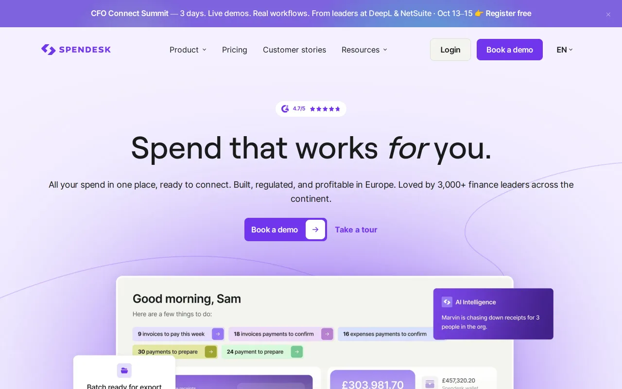 Spendesk screenshot
