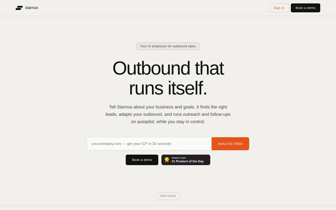 Starnus screenshot