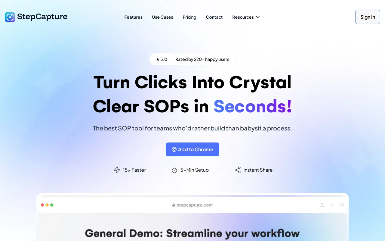 StepCapture screenshot