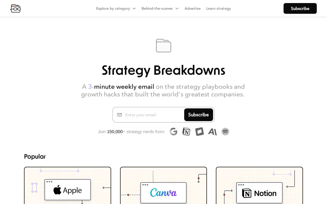 Strategy Breakdowns screenshot